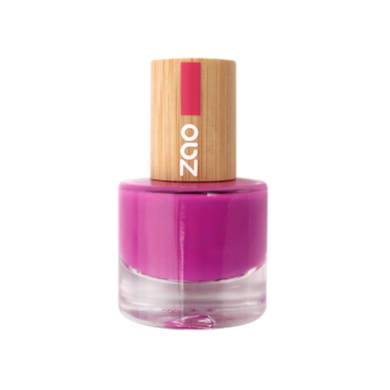 esmalte de uñas vegano fucsia