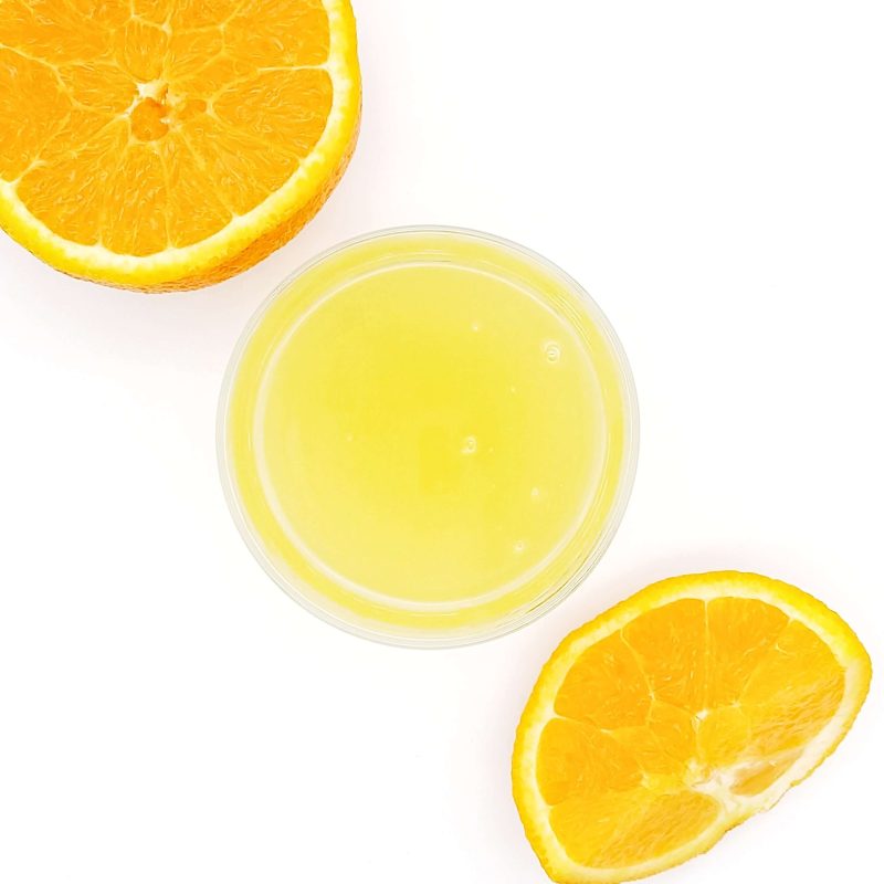 gel naranja y soja