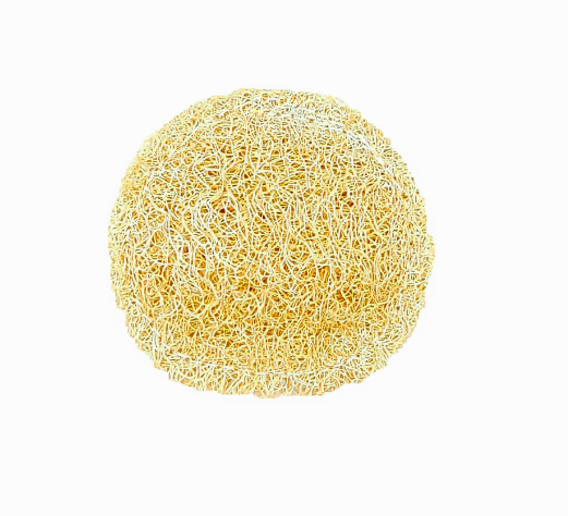 Disco exfoliante facial luffa