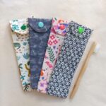 Funda para cepillo de dientes de tela para niños
